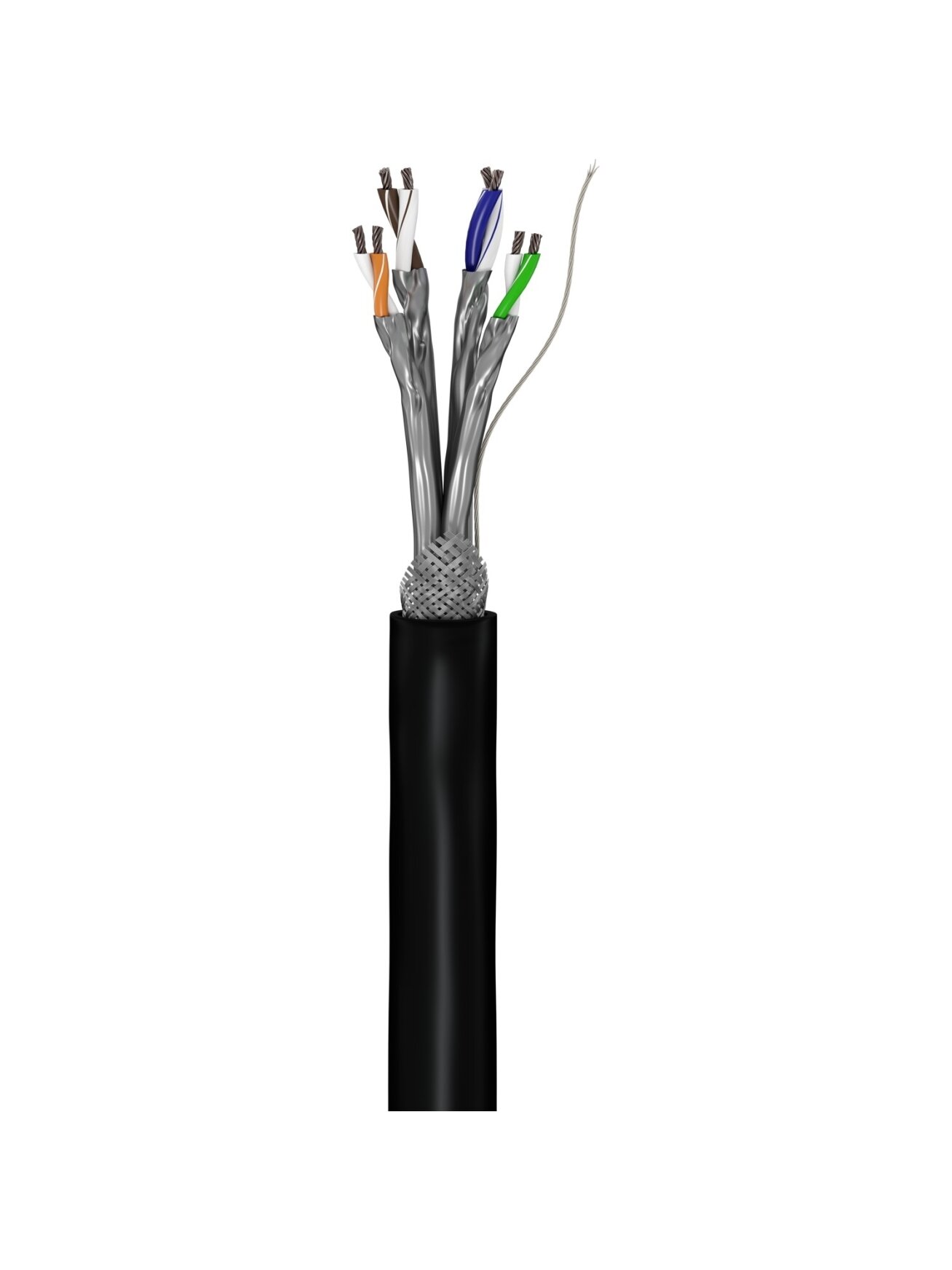 Goobay | CAT 6 Outdoor Network Cable, S/FTP (PiMF), 100 m | 57195 | U/UTP | Black 2 Goobay | CAT 6 Outdoor Network Cable, S/FTP (PiMF), 100 m | 57195 | U/UTP | Black 2