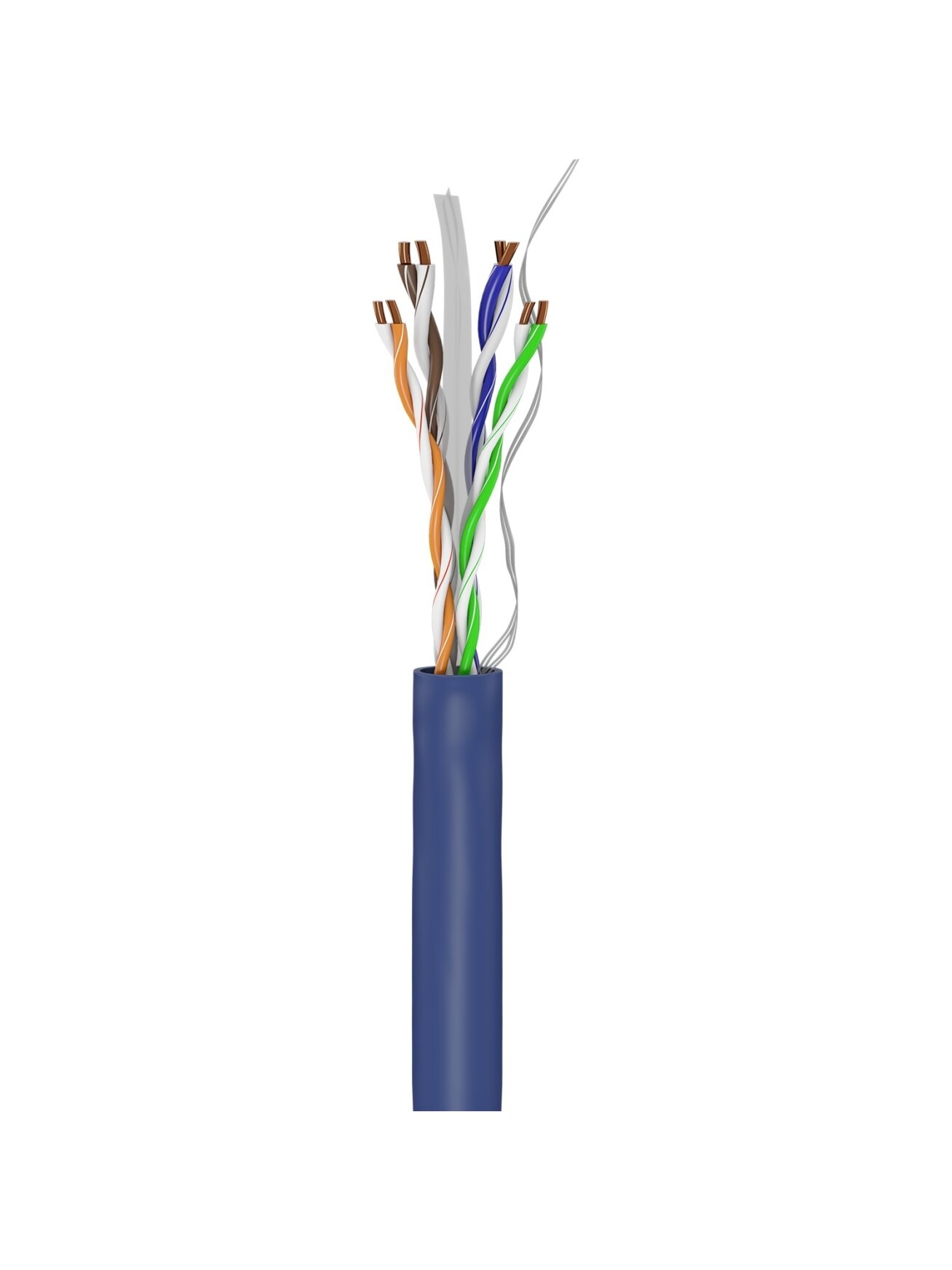 Goobay | CAT 6A Network Cable, U/UTP, 100 m | 96096 | U/UTP | Blue 2