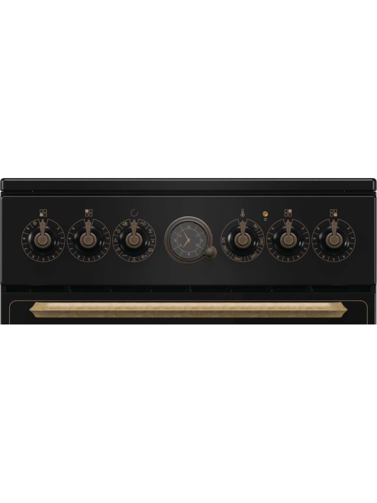 Gorenje Cooker | GECS5B70CLB | Hob type Vitroceramic | Oven type Electric | Black | Width 50 cm | Depth 59.4 cm | 70 L 6