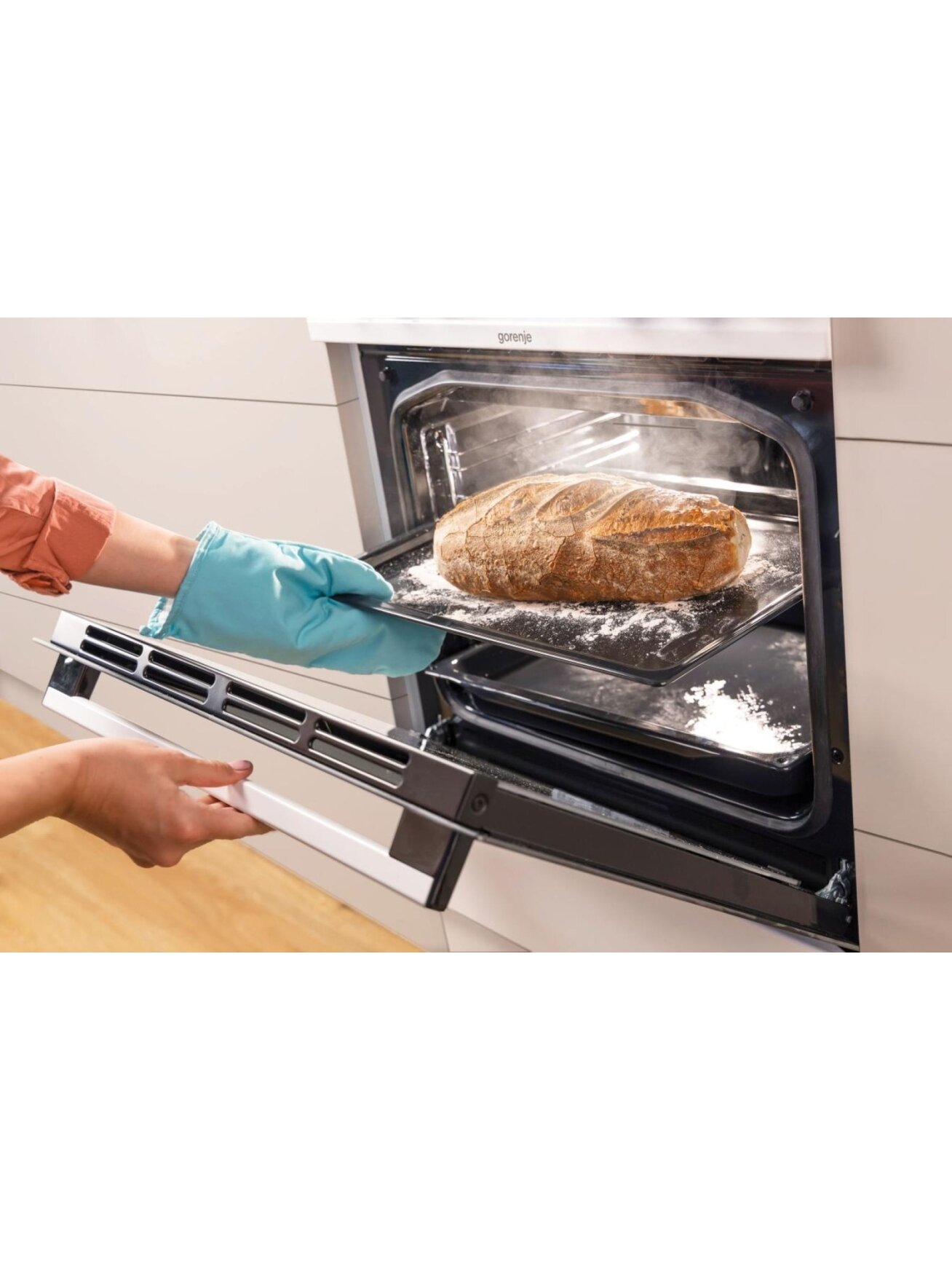 Gorenje Cooker | GKS5B70CLI | Hob type Gas | Oven type Electric | Sandy | Width 50 cm | Depth 59.4 cm | 70 L 11