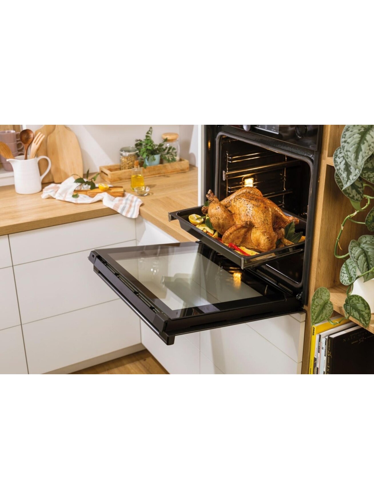 Gorenje Oven | BOS6737E13FBG | 77 L | Electric | AquaClean | Mechanical | Steam function | Height 59.5 cm | Width 59.5 cm | Stainless steel 6