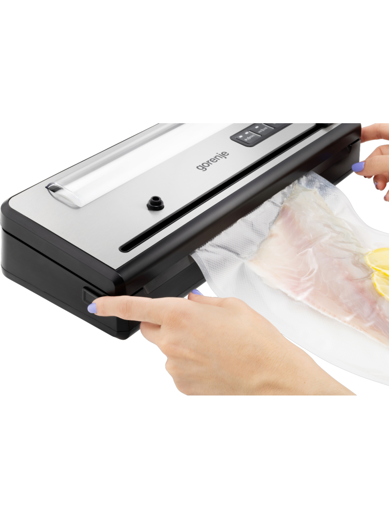 Gorenje Vacuum sealer | VS110BE | Power 110 W | Black/Silver 5