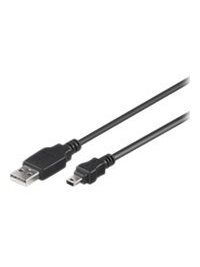 Goobay 50767 USB 2.0 Hi-Speed cable, black, 1.8 m | Goobay | USB-A to mini-USB