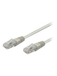 Goobay | CAT 6 patch cable, U/UTP | Grey RJ45 male (8P8C) | RJ45 male (8P8C) Goobay | CAT 6 patch cable, U/UTP | Grey RJ45 male (8P8C) | RJ45 male (8P8C)