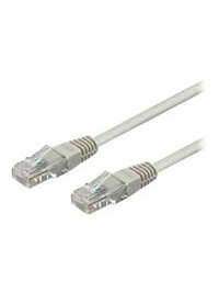 Goobay | CAT 6 patch cable, U/UTP | Grey RJ45 male (8P8C) | RJ45 male (8P8C) Goobay | CAT 6 patch cable, U/UTP | Grey RJ45 male (8P8C) | RJ45 male (8P8C)