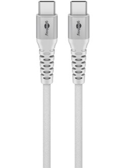 Goobay | USB-C Supersoft Textile Cable with Metal Plugs | 70193 2 Goobay | USB-C Supersoft Textile Cable with Metal Plugs | 70193 2