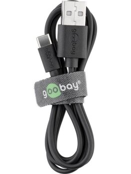 Goobay 59122 USB 2.0 cable (USB-C™ to USB A), black | Goobay | USB-C to USB-A 2