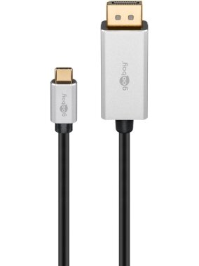 Goobay | USB-C to DisplayPort Adapter Cable | 60176 | Type-C | DisplayPort | USB-C to DisplayPort | 2 m Goobay | USB-C to DisplayPort Adapter Cable | 60176 | Type-C | DisplayPort | USB-C to DisplayPort | 2 m