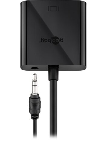Goobay | HDMI/VGA adapter, nickel plated | 68793 | Black | HDMI male (type A) | VGA female (15-pin) 1 Goobay | HDMI/VGA adapter, nickel plated | 68793 | Black | HDMI male (type A) | VGA female (15-pin) 1