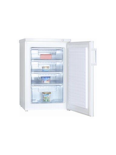 Goddess | Freezer | GODFSC085TW9E | Energy efficiency class E | Upright | Free standing | Height 85 cm | Total net capacity 91 L | White