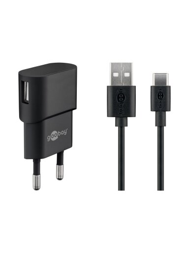 Goobay | 45298 USB-C Charger Set (5 W), Cable 1 m Goobay | 45298 USB-C Charger Set (5 W), Cable 1 m