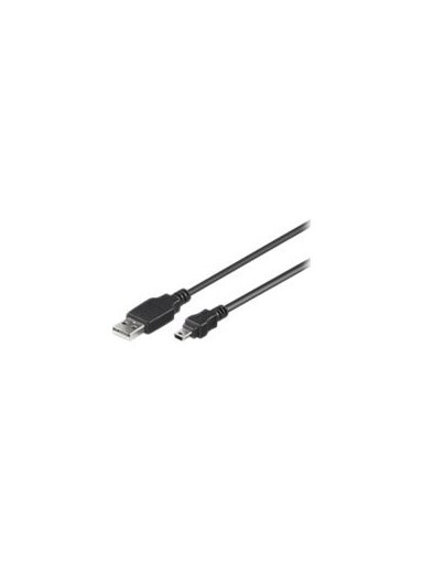 Goobay 50767 USB 2.0 Hi-Speed cable, black, 1.8 m | Goobay | USB-A to mini-USB