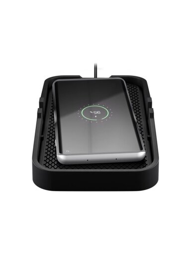 Goobay 60471 Wireless Vehicle Fast Charger 15 W, Black | Goobay Goobay 60471 Wireless Vehicle Fast Charger 15 W, Black | Goobay