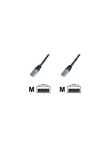 Goobay | CAT 5e patch cable, U/UTP | 68647 | Black