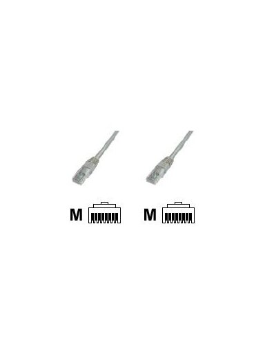 Goobay | CAT 5e patch cable, U/UTP | Grey RJ45 male (8P8C) | RJ45 male (8P8C)