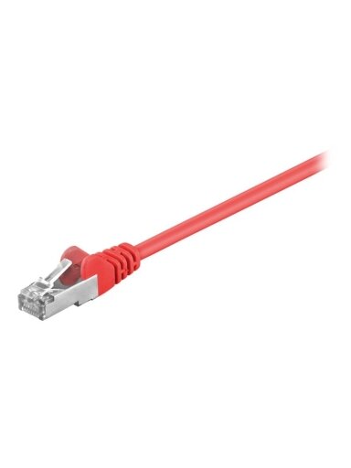 Goobay | CAT 5e patchcable, F/UTP, red