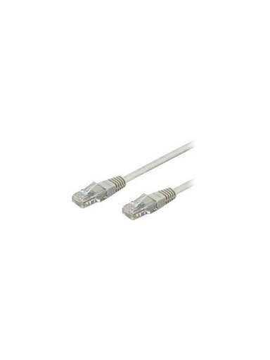 Goobay | CAT 6 patch cable, U/UTP | Grey RJ45 male (8P8C) | RJ45 male (8P8C)