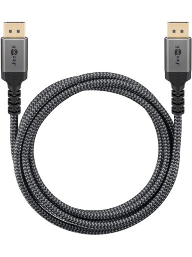Goobay | DisplayPort Cable, 8K at 60 Hz | 65264 | DisplayPort DisplayPort | DisplayPort (male) Goobay | DisplayPort Cable, 8K at 60 Hz | 65264 | DisplayPort DisplayPort | DisplayPort (male)