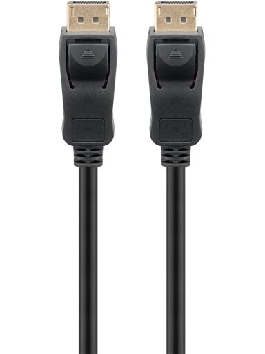 Goobay | DisplayPort to DisplayPort Connector Cable | 64799 | Black | 3 m Goobay | DisplayPort to DisplayPort Connector Cable | 64799 | Black | 3 m