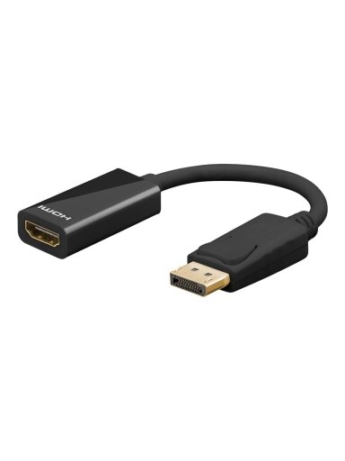Goobay | DisplayPort/HDMI Adapter Cable | 67881 | DisplayPort Male | HDMI Female | 0.1 m Goobay | DisplayPort/HDMI Adapter Cable | 67881 | DisplayPort Male | HDMI Female | 0.1 m