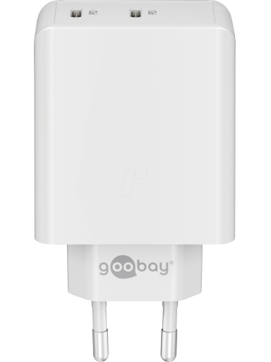 Goobay | Dual USB-C PD Fast Charger (36 W) | 61758 Goobay | Dual USB-C PD Fast Charger (36 W) | 61758