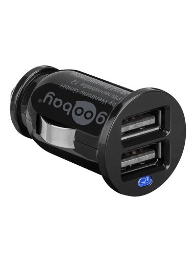 Goobay | Goodbay Dual USB car charger 2,1A | 5 V