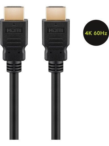 Goobay High Speed HDMI Cable with Ethernet | 0.5 m