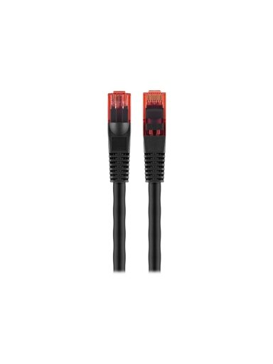 Goobay Outdoor Patch Cable | 55432 6/6A U/UTP | AWG 24/1 | Cable length: 10 m | Black Goobay Outdoor Patch Cable | 55432 6/6A U/UTP | AWG 24/1 | Cable length: 10 m | Black