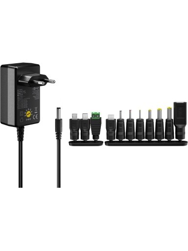 Goobay Universal Power Supply 3 V - 12 V, Max. 3.6 W Goobay Universal Power Supply 3 V - 12 V, Max. 3.6 W