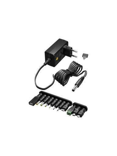 Goobay Universal Power Supply 3 V - 12 V, Max. 7.2 W Goobay Universal Power Supply 3 V - 12 V, Max. 7.2 W