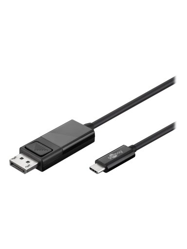 Goobay | USB-C- DisplayPort adapter cable (4k 60 Hz) | 79295 | USB-C male | DisplayPort male | USB-C to DP | 1.2 m