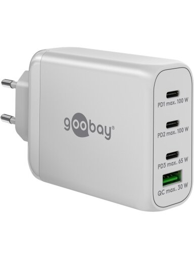 Goobay | USB-C PD Multiport Quick Charger (100 W) | 65556 Goobay | USB-C PD Multiport Quick Charger (100 W) | 65556