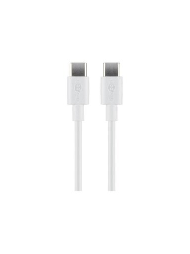 Goobay USB-C,Charging and Sync Cable, 2 m, white | Goobay Goobay USB-C,Charging and Sync Cable, 2 m, white | Goobay