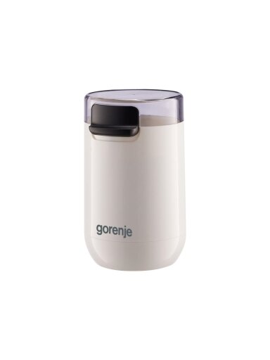 Gorenje | Coffee Grinder | SMK150SW | 150 W | Coffee beans capacity 45 g | Lid safety switch | White