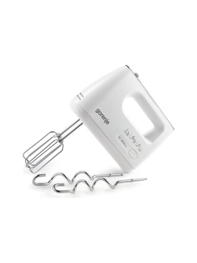 Gorenje | Hand Mixer | M460CDC | Hand Mixer | 460 W | Number of speeds 5 | Turbo mode | White