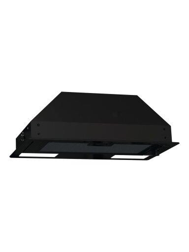 Gorenje | Hood | BHI681EB | Canopy | Energy efficiency class D | Width 58 cm | 370 m³/h | Mechanical control | LED | Black