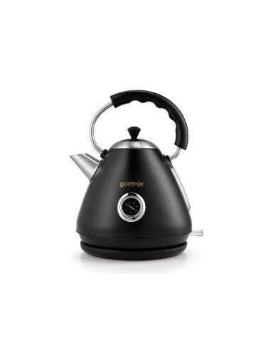 Gorenje | Kettle | K17CLBK | Electric | 2200 W | 1.7 L | Plastic and metal | 360° rotational base | Black