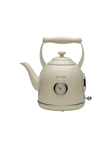 Gorenje | Kettle | K17CLIN | Electric | 2000 W | 1.7 L | Plastic/Metal | 360° rotational base | Ivory Gorenje | Kettle | K17CLIN | Electric | 2000 W | 1.7 L | Plastic/Metal | 360° rotational base | Ivory