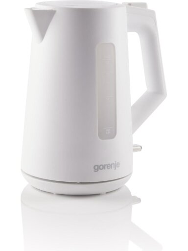 Gorenje Kettle | K17OPW | 2200 W | Electric | 1.7 L | 360° rotational base | Plastic | White Gorenje Kettle | K17OPW | 2200 W | Electric | 1.7 L | 360° rotational base | Plastic | White