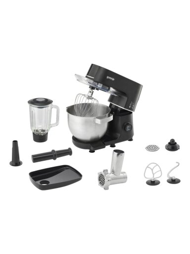 Gorenje | Kitchen Machine | MMC1000SCB | 1000 W | Number of speeds 12 | Bowl capacity 6 L
