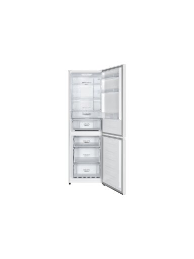 Gorenje N619EAW4 | Energy efficiency class E | Free standing | Combi | Height 186 cm | No Frost system | Fridge net capacity 207 L | Freezer net capacity 97 L | Display | 39 dB | White