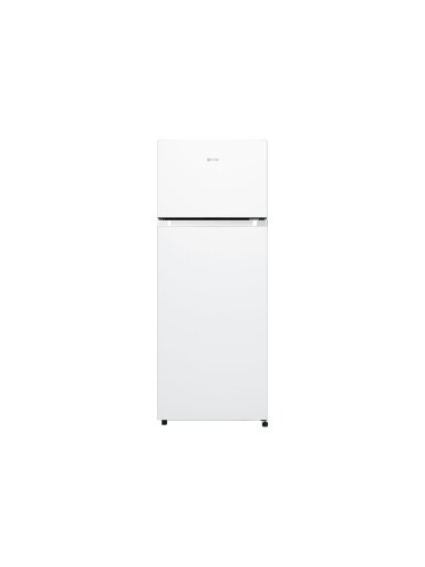 Gorenje Refrigerator | RF4142PW4 | Energy efficiency class E | Free standing | Combi | Height 143.6 cm | Fridge net capacity 165 L | Freezer net capacity 41 L | 40 dB | White
