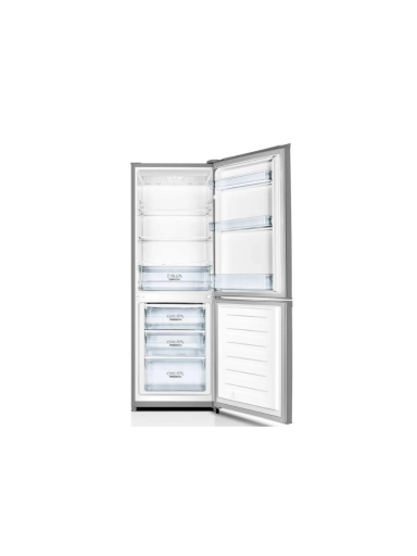 Gorenje | Refrigerator | RK416EPS4 | Energy efficiency class E | Free standing | Combi | Height 161.3 cm | Fridge net capacity 159 L | Freezer net capacity 71 L | 39 dB | Grey
