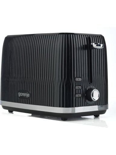 Gorenje Toaster | T850DPB | Number of slots 2 | Housing material Plastic | Black