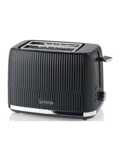 Gorenje Toaster | T850DPB | Number of slots 2 | Housing material Plastic | Black