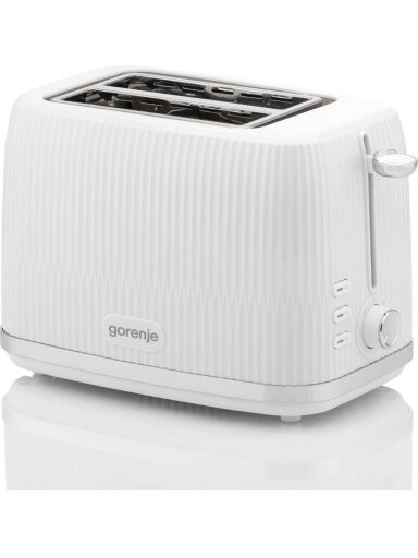 Gorenje Toaster | T850DPW | Number of slots 2 | Housing material Plastic | White Gorenje Toaster | T850DPW | Number of slots 2 | Housing material Plastic | White