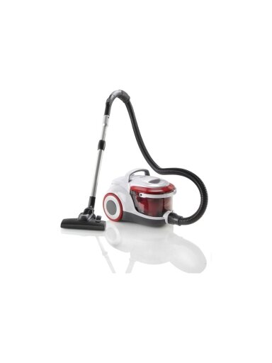 Gorenje | Vacuum cleaner | VCEB01GAWWF | With water filtration system | Wet suction | Power 800 W | Dust capacity 3 L | White/Red
