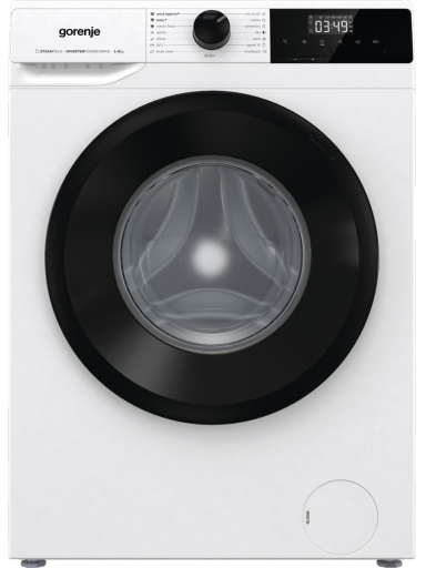 Gorenje | Washing Machine | W11NHPI84AS | Energy efficiency class A | Front loading | Washing capacity 8 kg | 1400 RPM | Depth 54 cm | Width 60 cm | Display | LED | Steam function | White Gorenje | Washing Machine | W11NHPI84AS | Energy efficiency class A | Front loading | Washing capacity 8 kg | 1400 RPM | Depth 54 cm | Width 60 cm | Display | LED | Steam function | White