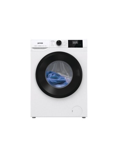 Gorenje Washing Machine | W3NGPI62SBS | Energy efficiency class B | Front loading | Washing capacity 6 kg | 1200 RPM | Depth 47 cm | Width 60 cm | LCD | Steam function Gorenje Washing Machine | W3NGPI62SBS | Energy efficiency class B | Front loading | Washing capacity 6 kg | 1200 RPM | Depth 47 cm | Width 60 cm | LCD | Steam function