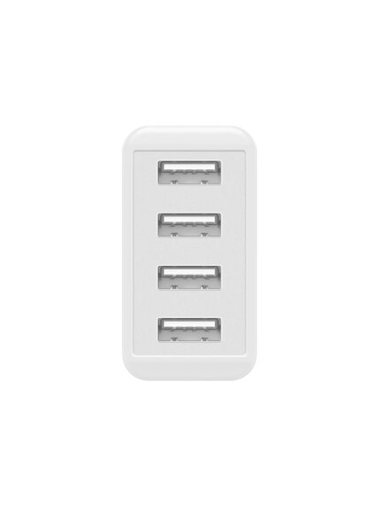 Goobay 44962 30 W USB-A Multiport Charger, White 3 Goobay 44962 30 W USB-A Multiport Charger, White 3